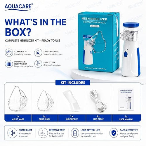Handheld Portable Mesh Nebulizer